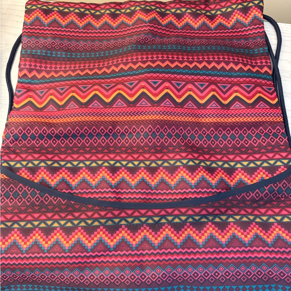 Colorful Geometric Patterned Bag